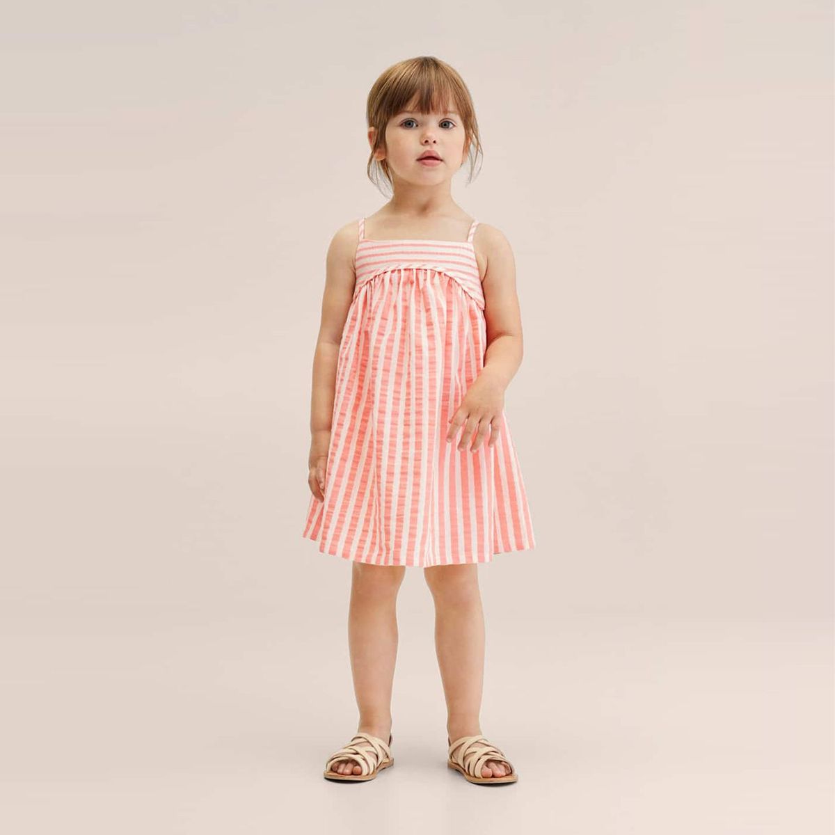 MANGO KIDS - Vestido Algodón Bebé Niña MANGO KIDS