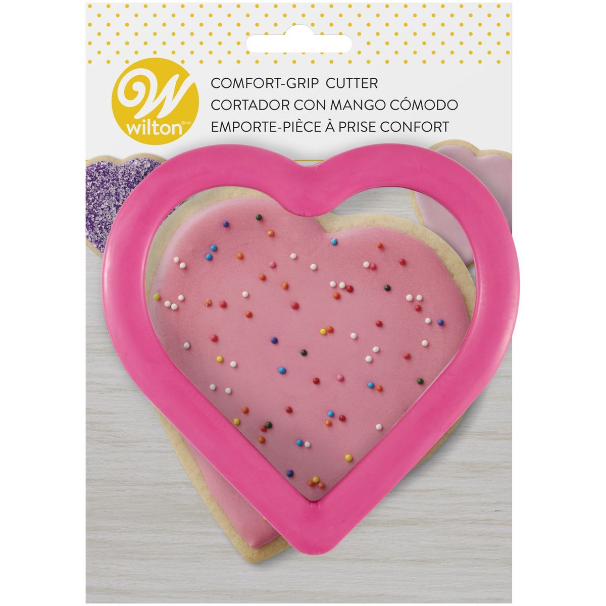 WILTON - Cortador de Corazon Rosa
