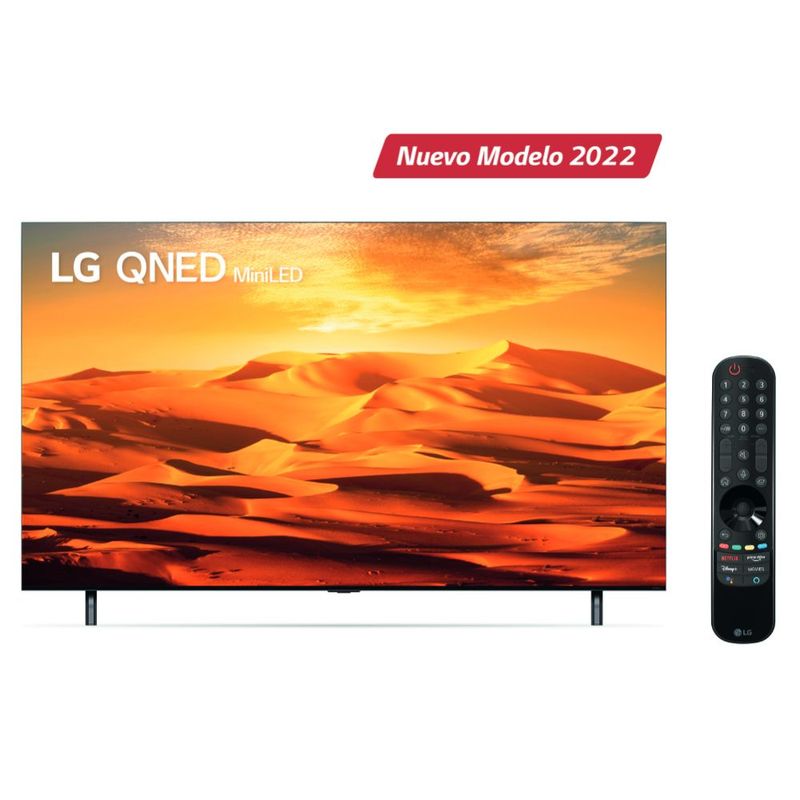 LG - Televisor 75" LG QNED Mini LED 4K ThinQ AI 75QNED90SQA