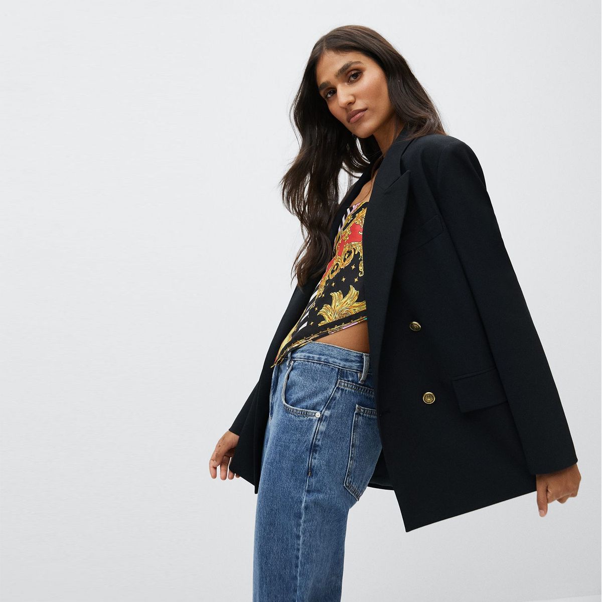 MANGO - Blazer Mujer Mango