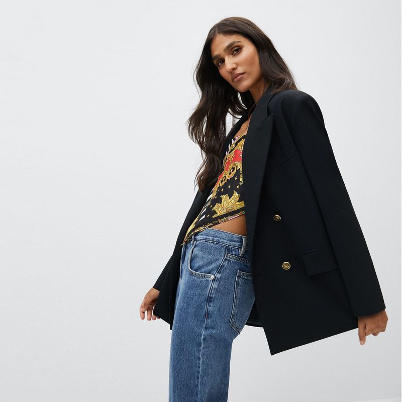 MANGO - Blazer Mujer Mango