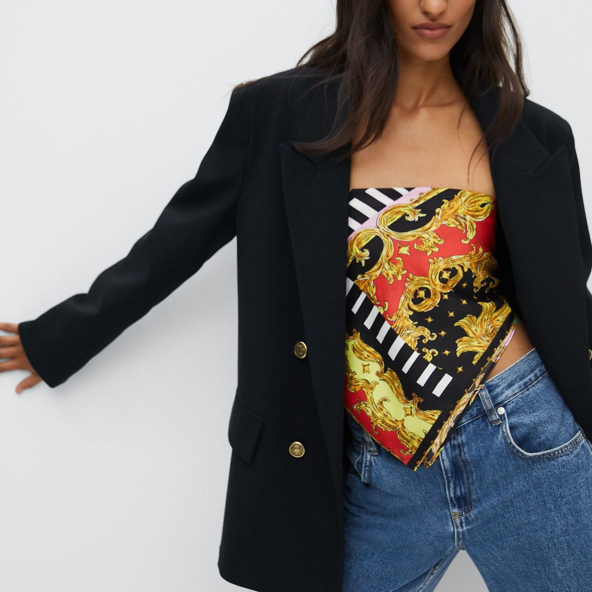 MANGO - Blazer Mujer Mango