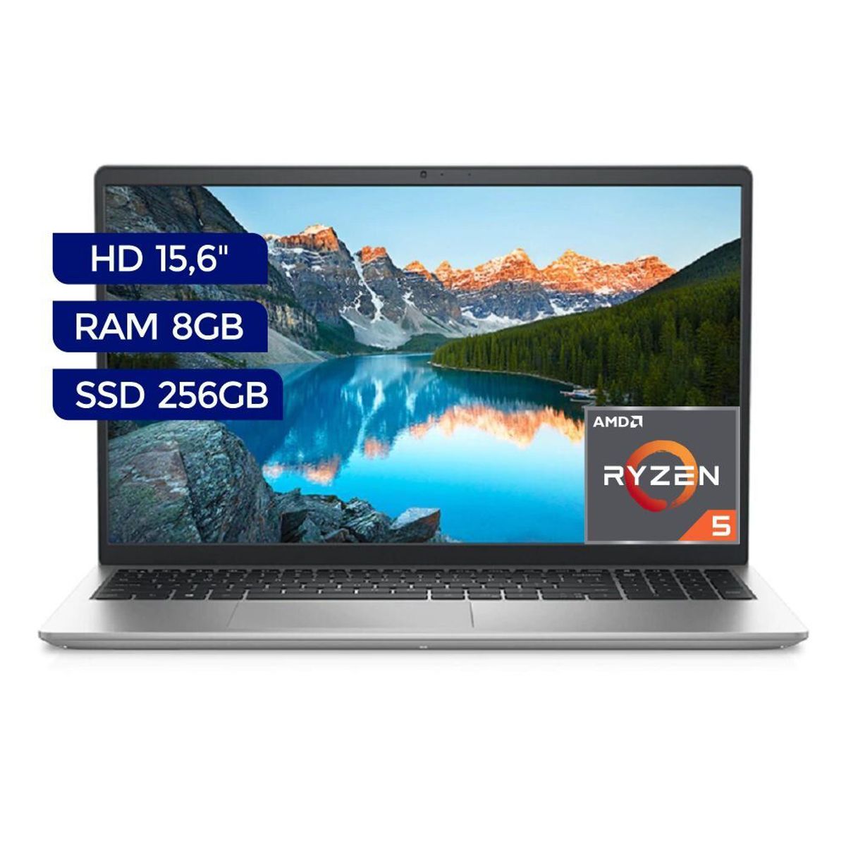 DELL - Inspiron 15 3515 Ryzen 5, 8GB SSD 256GB HD 15.6"