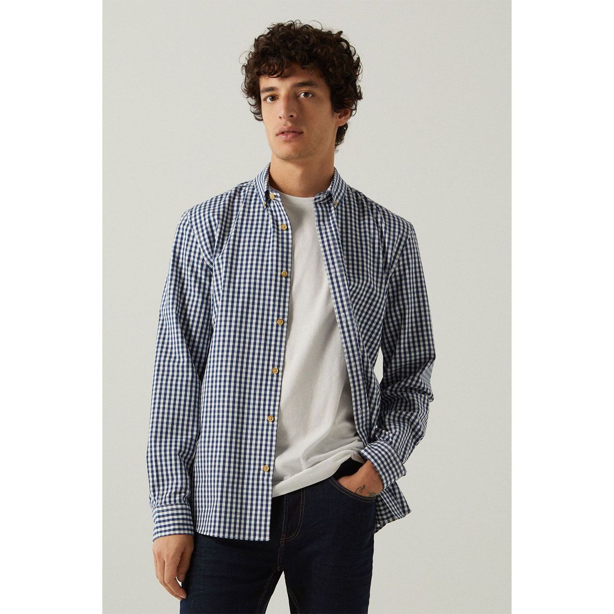 SPRINGFIELD - Camisa Manga Larga Hombre Springfield