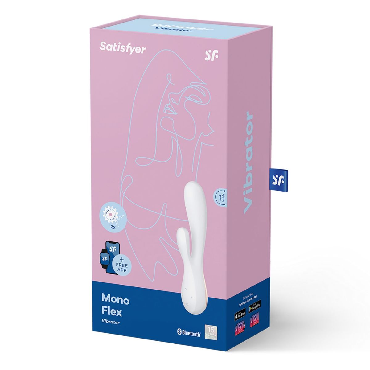 SATISFYER - Satisfyer Mono Flex Blanco con App