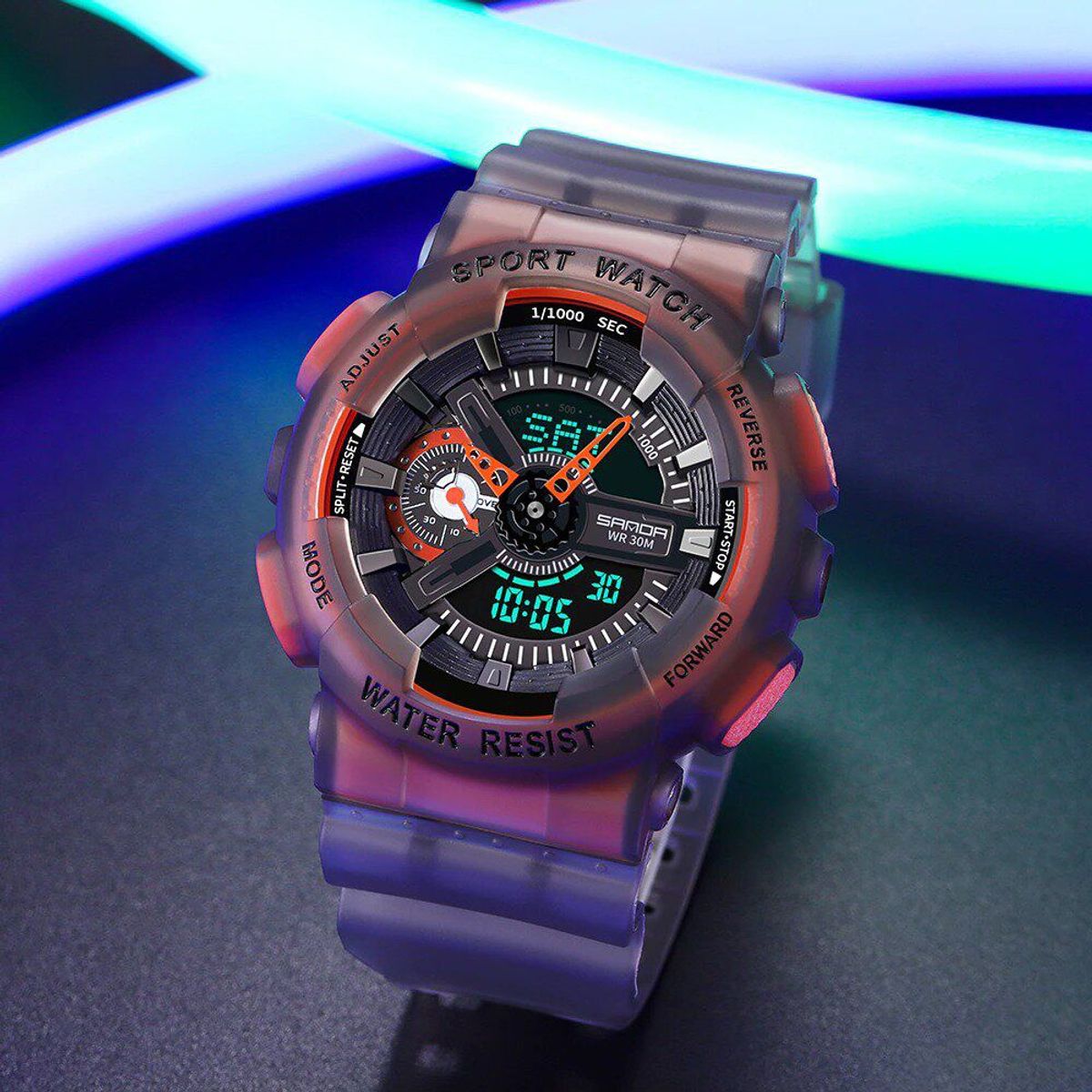  - Reloj Deportivo Hombre 3029 Fluorescente