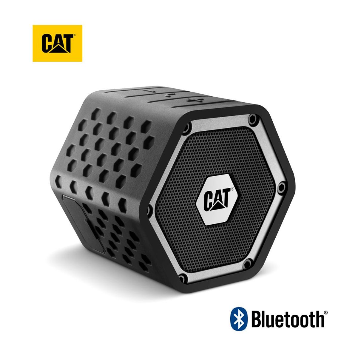CAT - Mini Parlante Bluetooth CAT Resistente C/Micro Impermeable IP66 6 Hrs