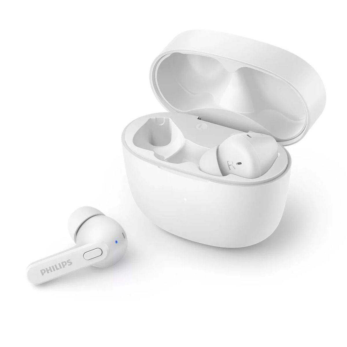 PHILIPS - Audifonos Philips Bluetooth True Wireless TAT2206 Ipx4 18hr Blanco