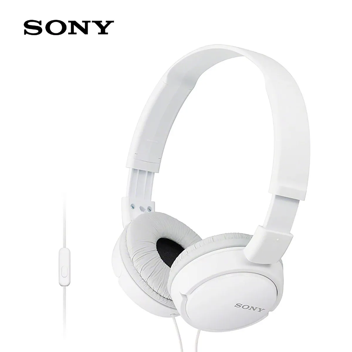 SONY - Audífonos Sony MDR-ZX110AP con Micrófono Blanco