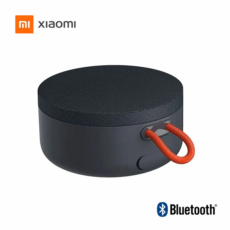 XIAOMI - Parlante Bluetooth Xiaomi XMYX04WM Impermeable IP67 10horas Gris