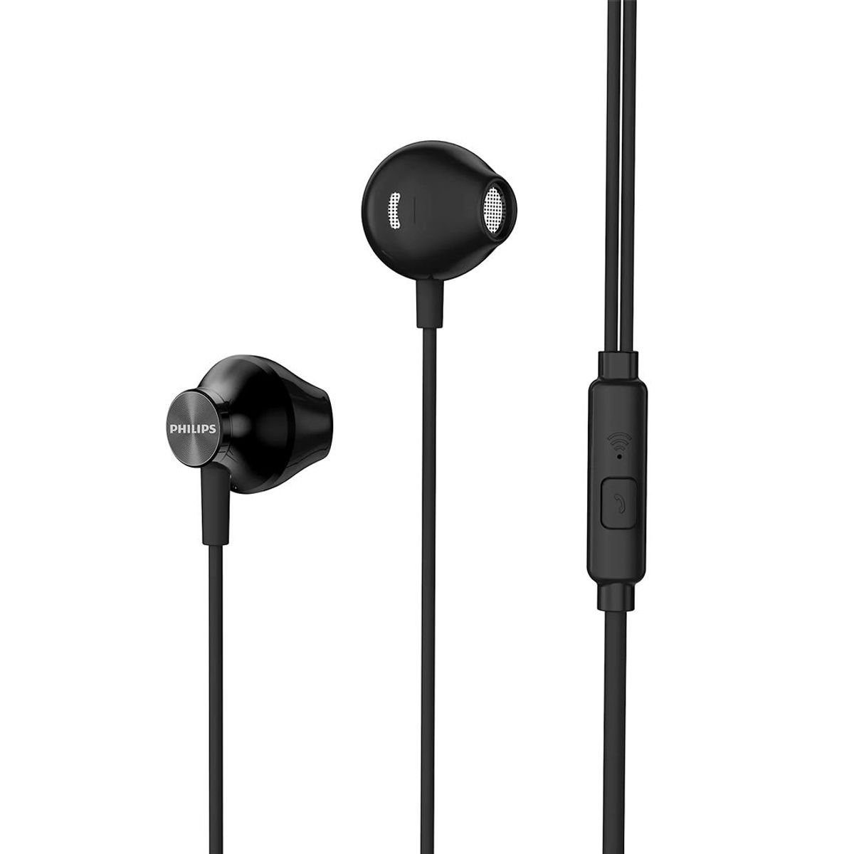 PHILIPS - Audifonos Philips In Ear TAUE101bk Cmicro 3.5mm Bass Sound Negro Philips