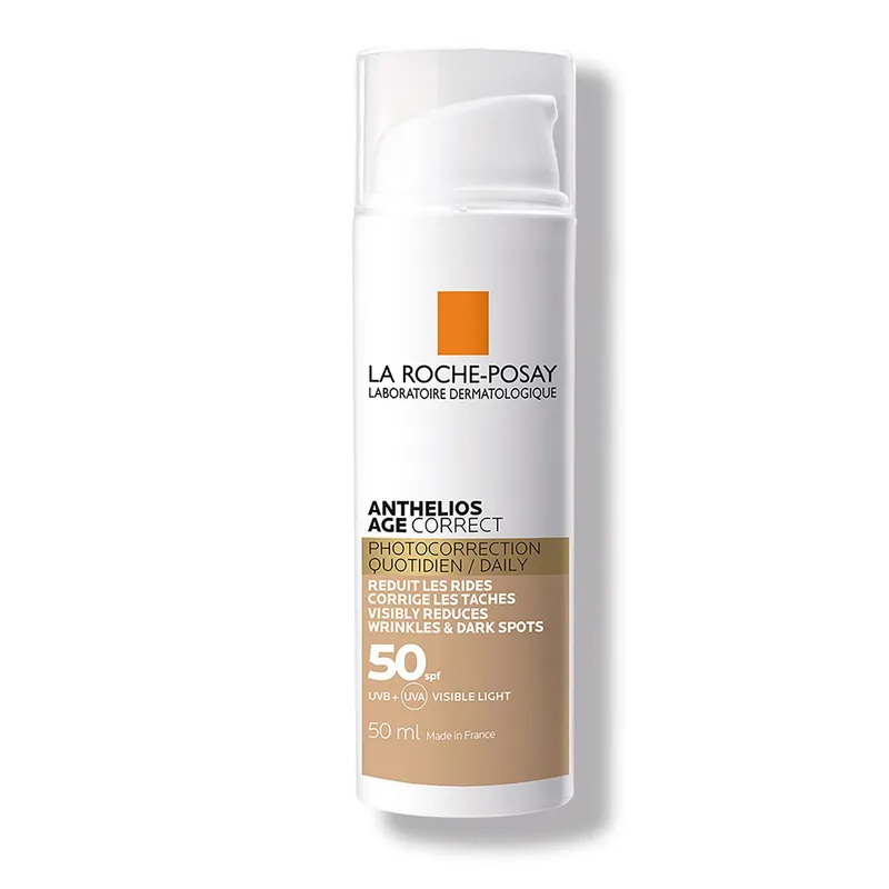 LA ROCHE POSAY - Protector Solar Anti-arrugas Anthelios Age Correct con Color FPS 50 50ml