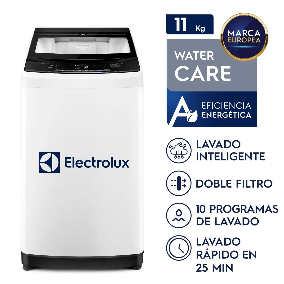 ELECTROLUX - Lavadora Electrolux Carga Superior 11Kg Blanco