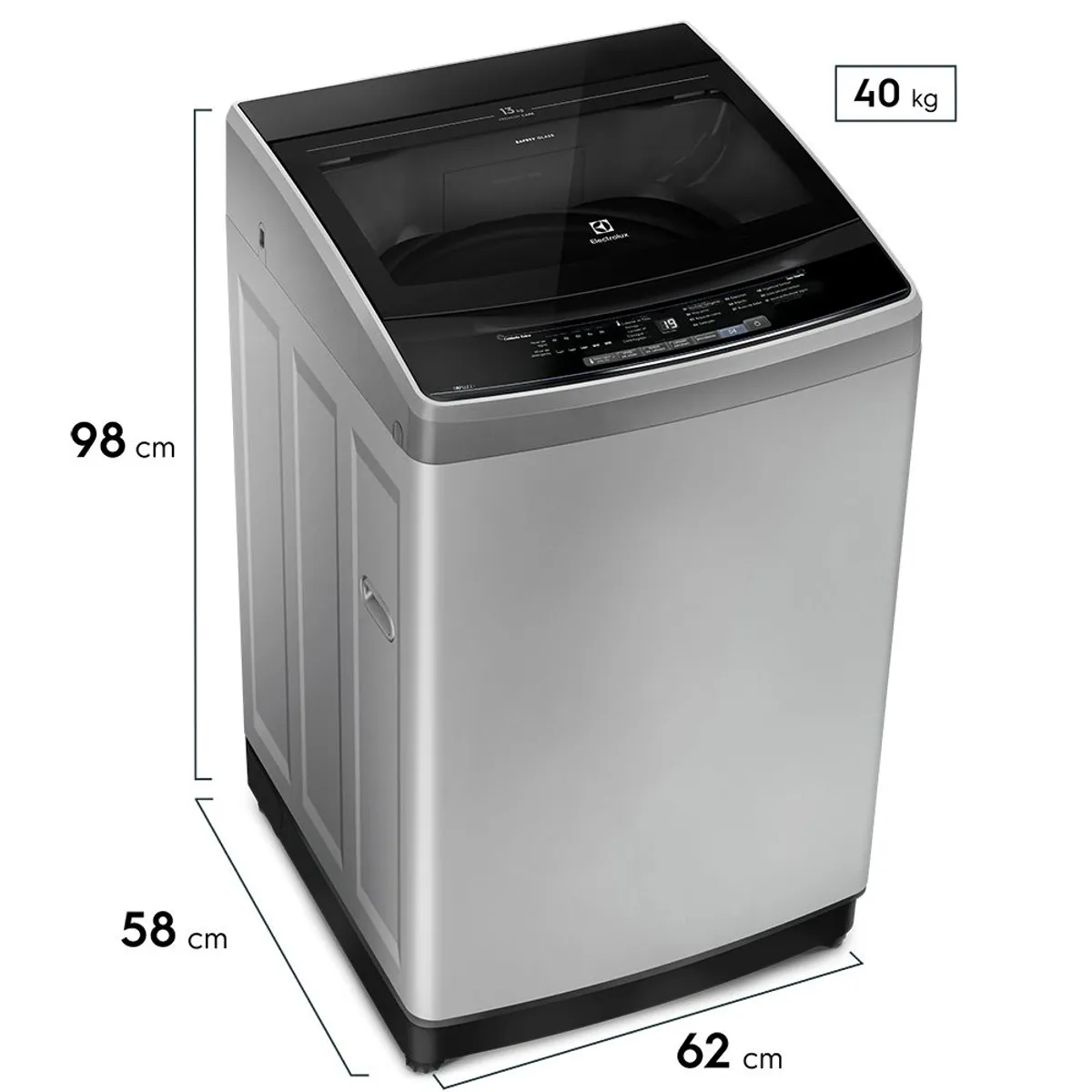 ELECTROLUX - Lavadora 13 Kg Gris EWIW13F2USVG.