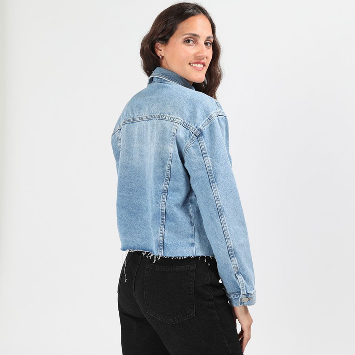 BASEMENT - Casaca Jean Mujer Basement