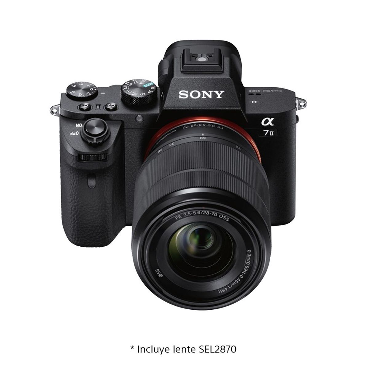 SONY - Cámara profesional Alpha a7 II Full Frame Mirrorless 