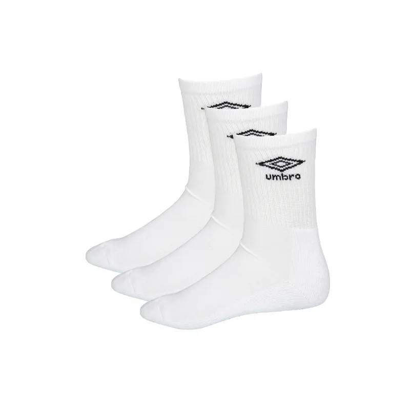 UMBRO - Pack X3 Medias Crew Sock Unisex