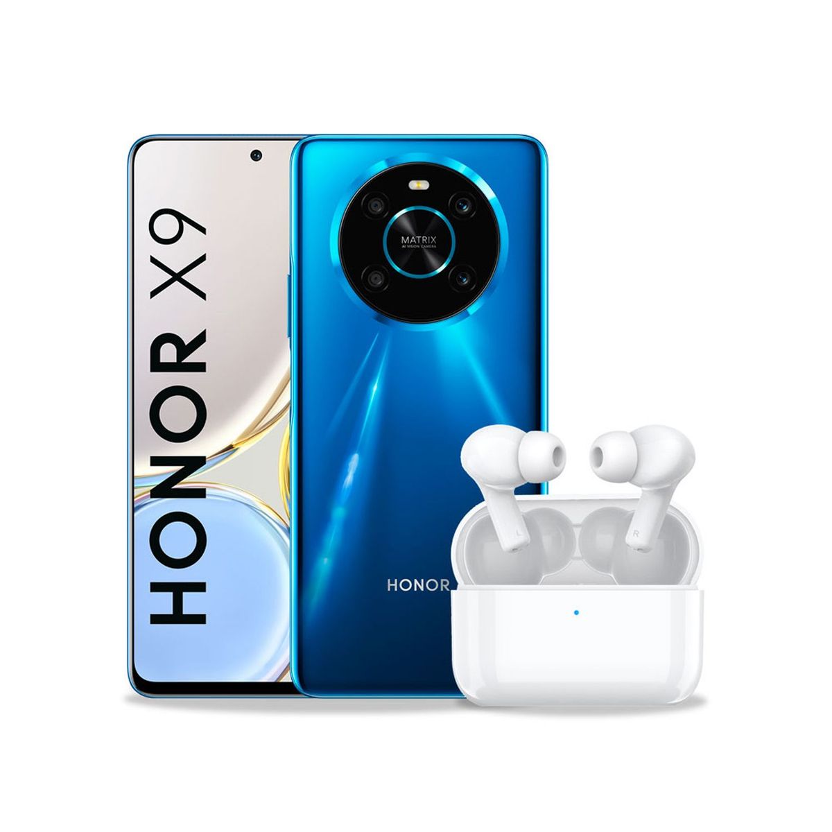 HONOR - Honor X9 Blue 6+128+ Audif  X1