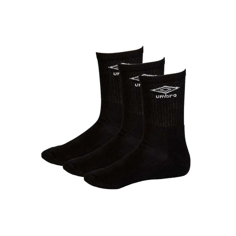 UMBRO - Pack X3 Medias Crew Sock Unisex