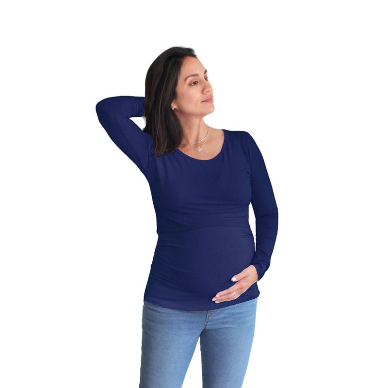 MOMMYLAND - Polo Manga Larga Maternal Mommyland