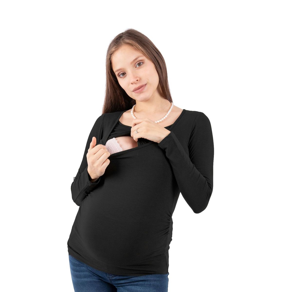 MOMMYLAND - Polo Manga Larga Maternal Mommyland