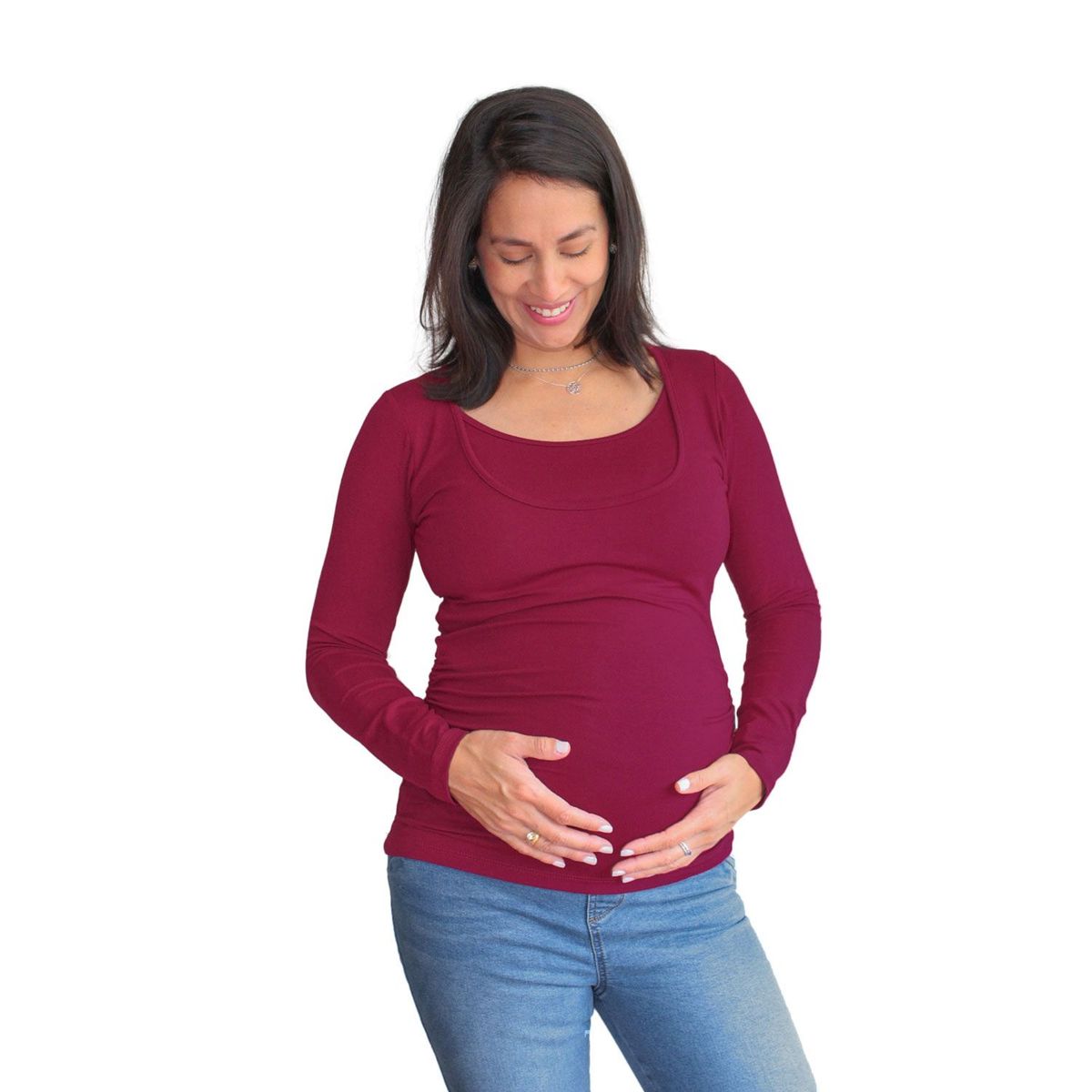 MOMMYLAND - Polo Manga Larga Maternal Mommyland