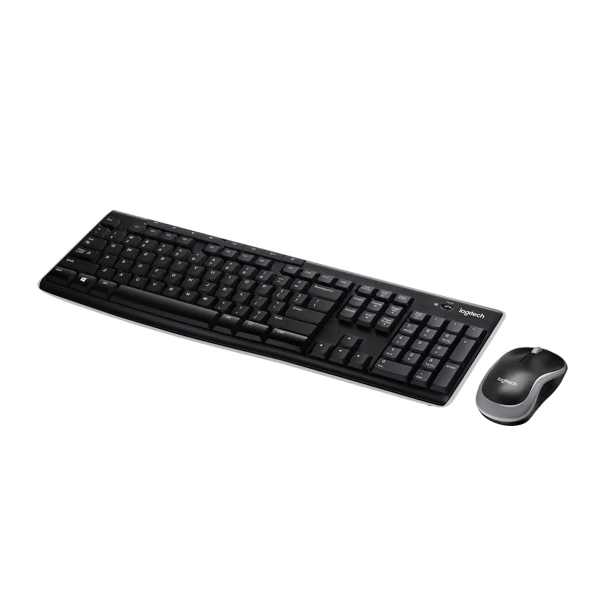 LOGITECH - Kit Teclado y Mouse Logitech MK270 Inalámbrico Negro