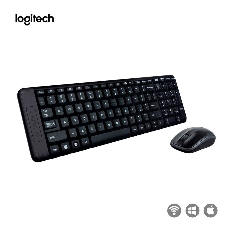 Teclado Kit Logitech Mk295 Logitech MK295 Silent Wireless Keyboard