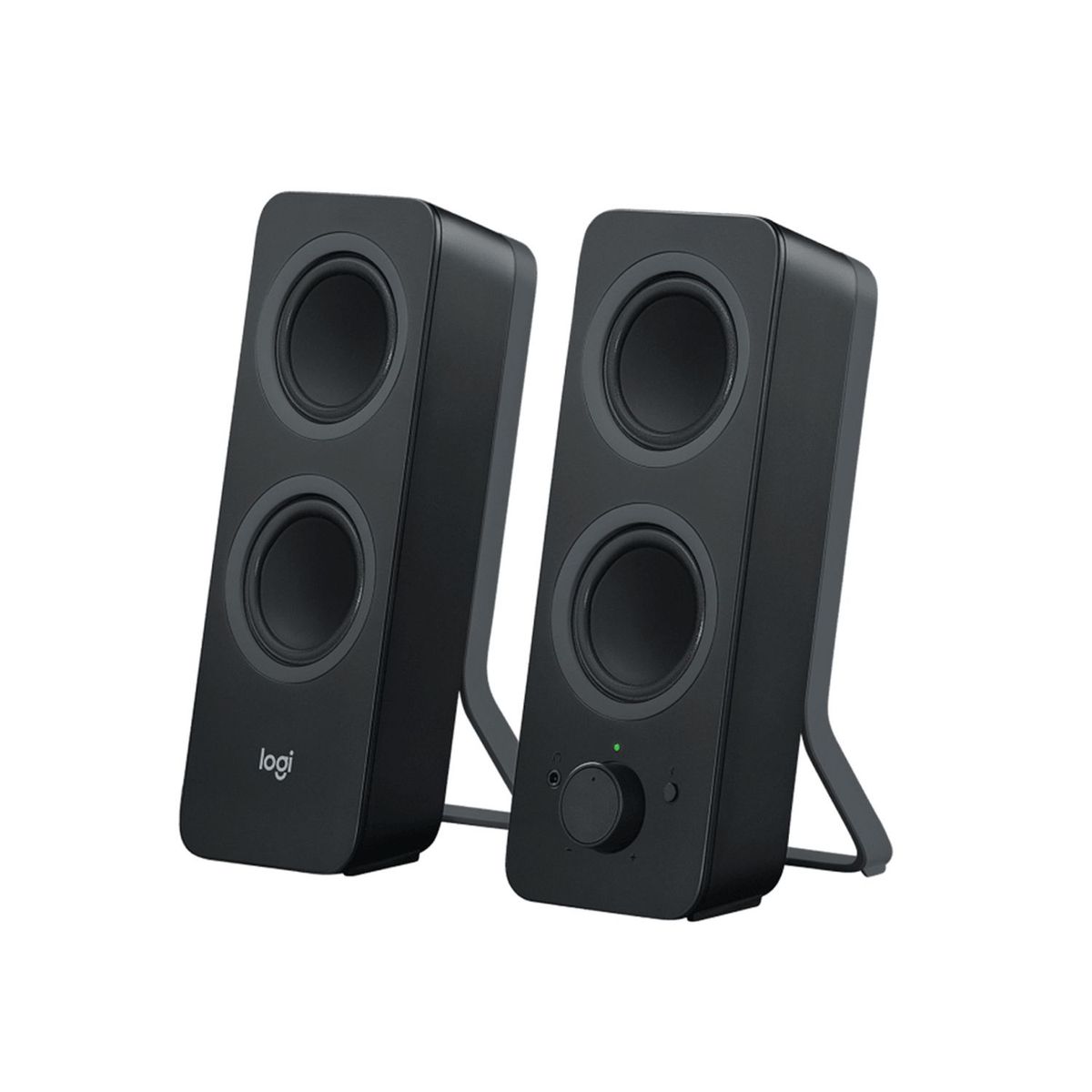 LOGITECH - Parlante Estereo Logitech Z207 Bluetooth Para PC USB-A Negro