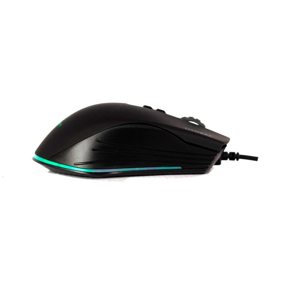 HALION - Mouse Gamer Halion HA-M260 Combat 6 Botones Iluminado Negro