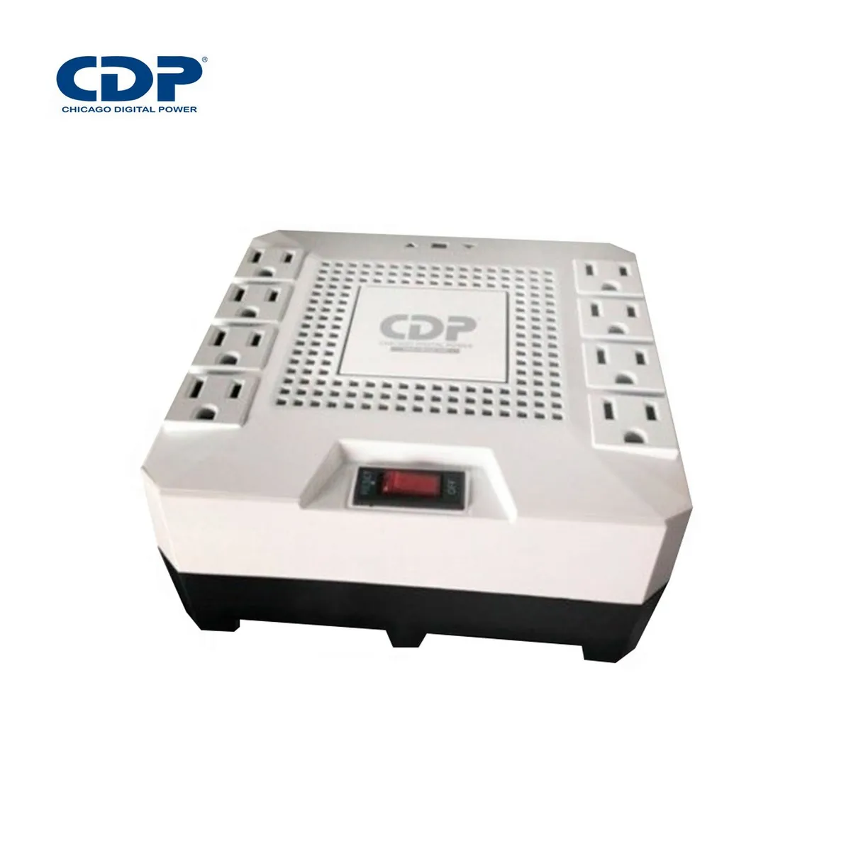 CDP - Estabilizador de Voltaje CDP R-AVR1808I 1800VA/1000W 8 Tomas de Salida