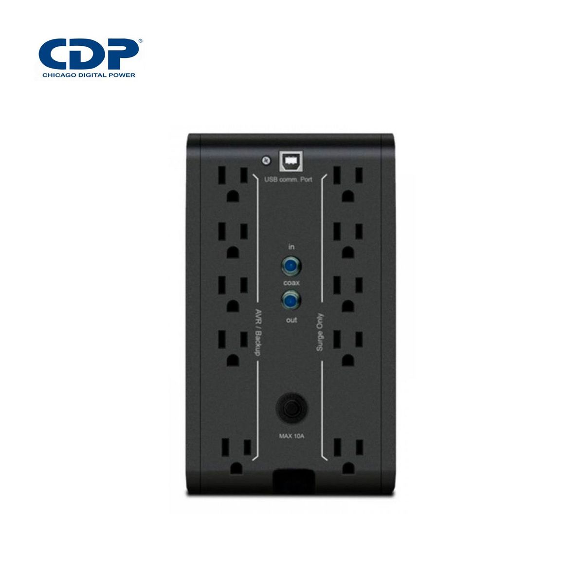 CDP - UPS CDP R-Smart751I 750VA/375W Autonomía 20 Min 10 Salidas