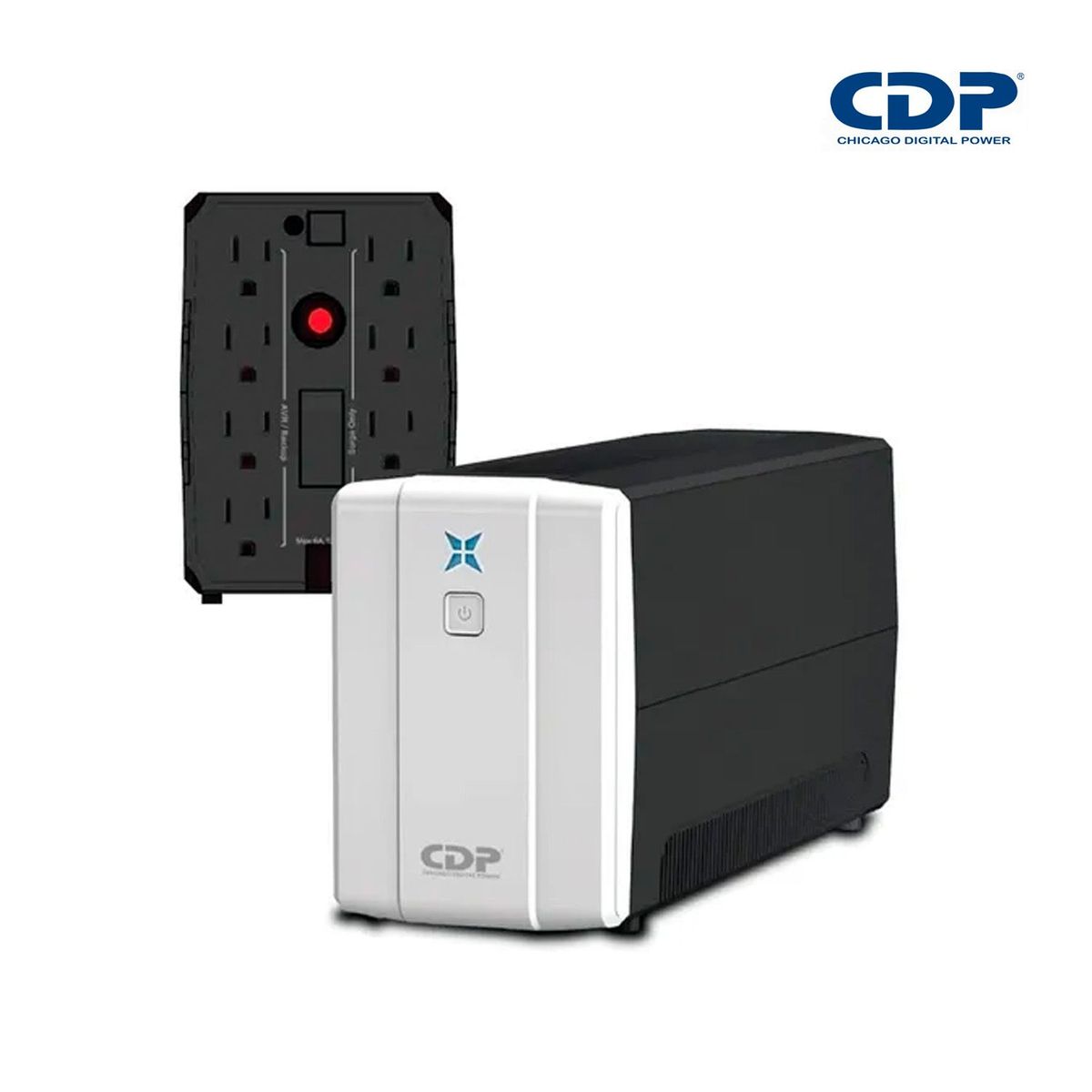 CDP - UPS CDP R-UPR508I 500VA/240W Autonomía 20 Min 8 Salidas
