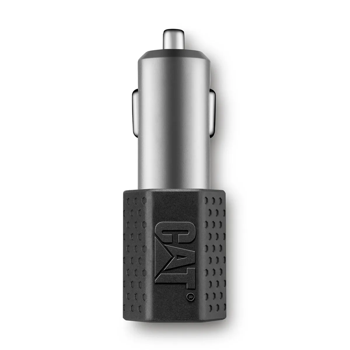 CAT - Cargador De Auto CAT Resistente Carga Rápida USB 3.4A DC 2 Puertos