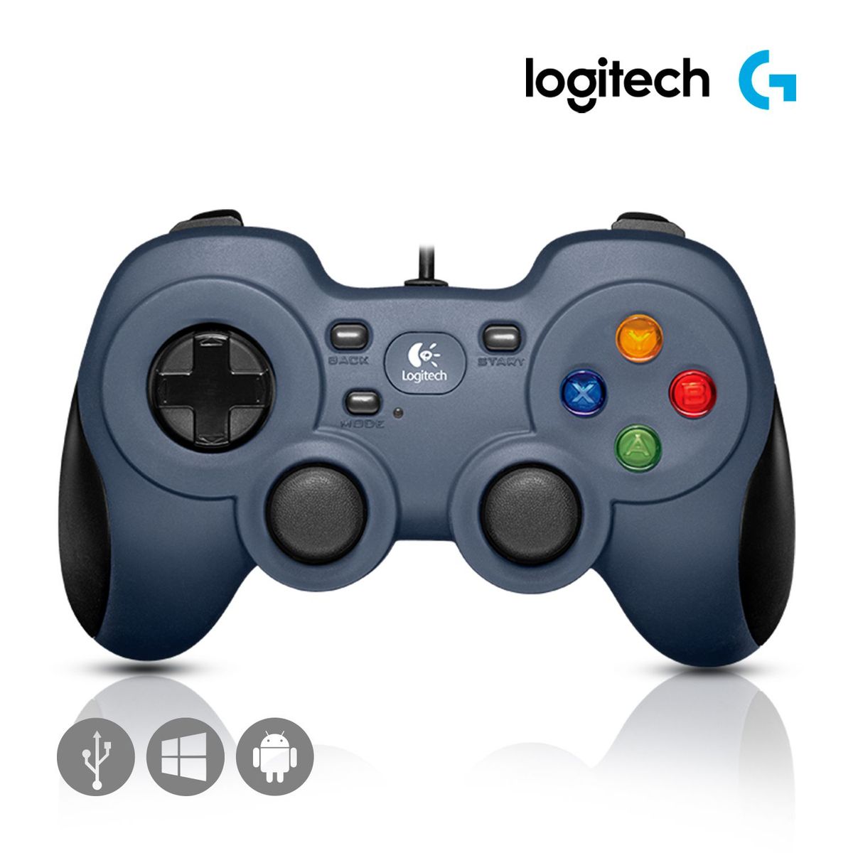 LOGITECH - Mando Gamepad Logitech G F310 Estilo Consola USB Para PC y TV