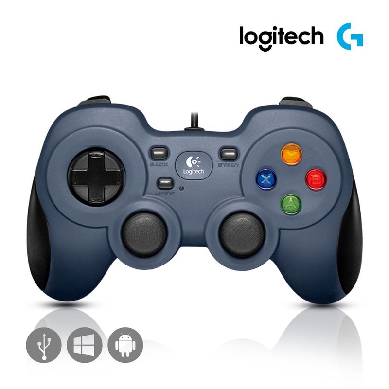LOGITECH - Mando Gamepad Logitech G F310 Estilo Consola USB Para PC y TV