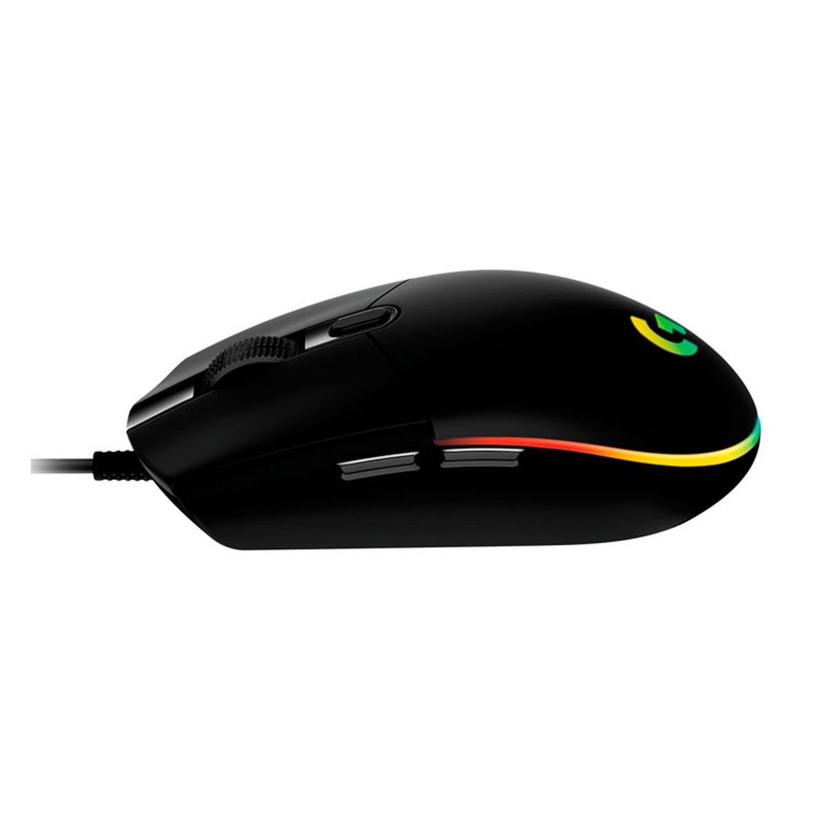 LOGITECH - Mouse Óptico Logitech G203 6 Botones RGB DPI 8000 Negro
