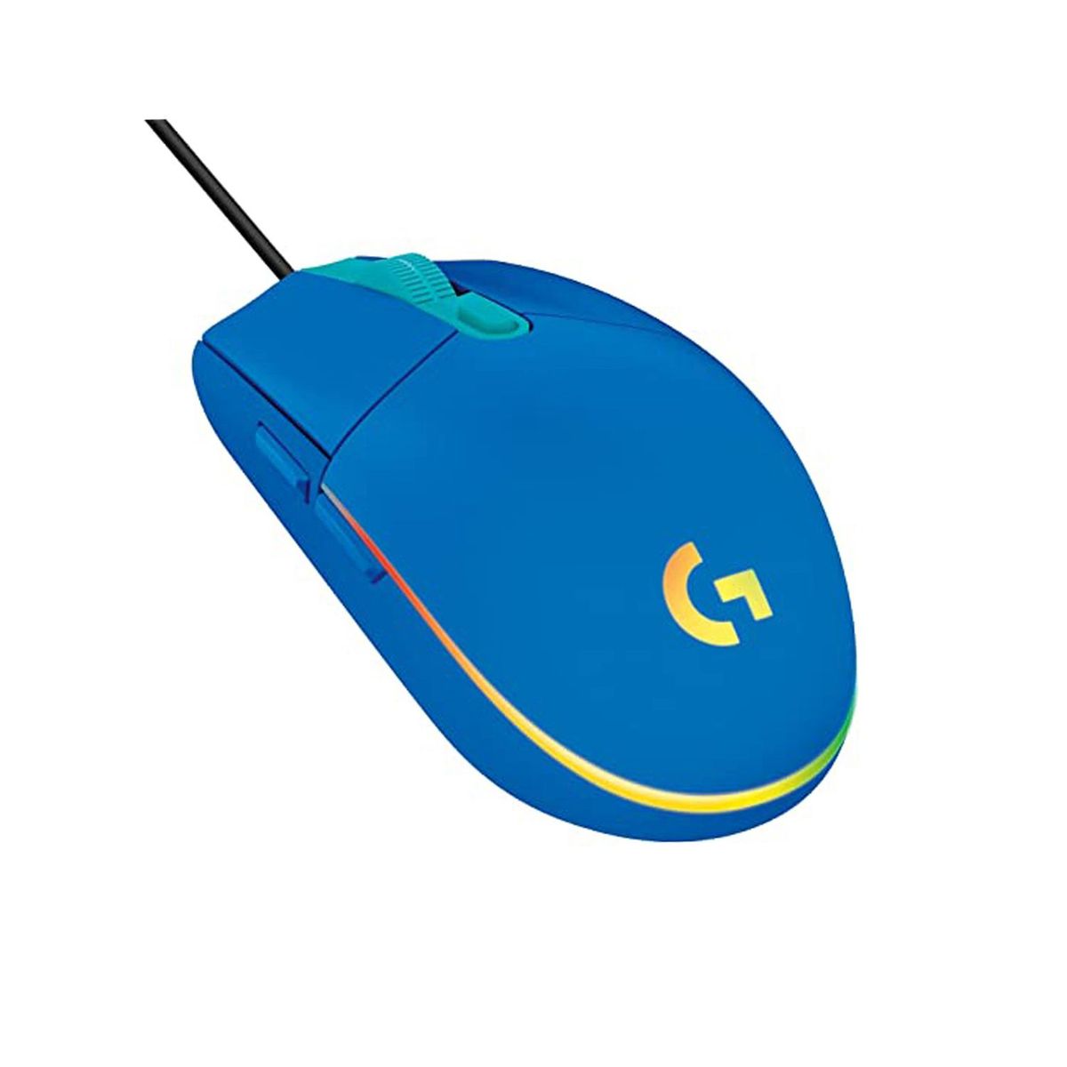 LOGITECH - Mouse Gaming Logitech G G203 Lightsync RGB 8000 DPI 6 Botones Azul