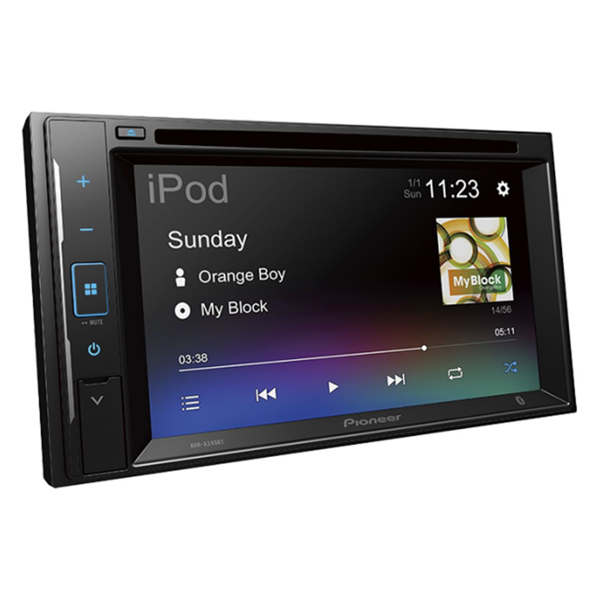 PIONEER - Avh-A245Bt Autorradio Btdvd