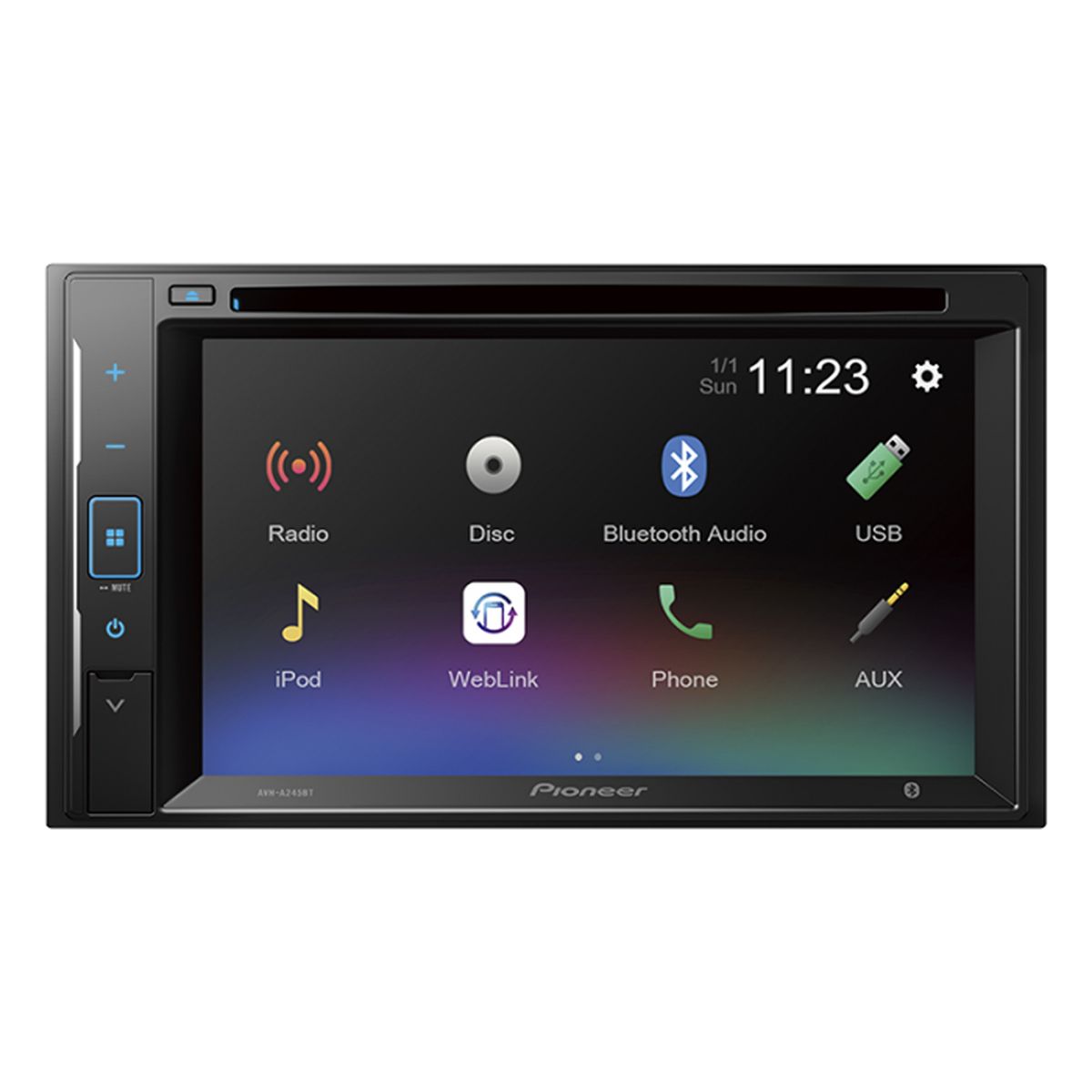 PIONEER - Avh-A245Bt Autorradio Btdvd