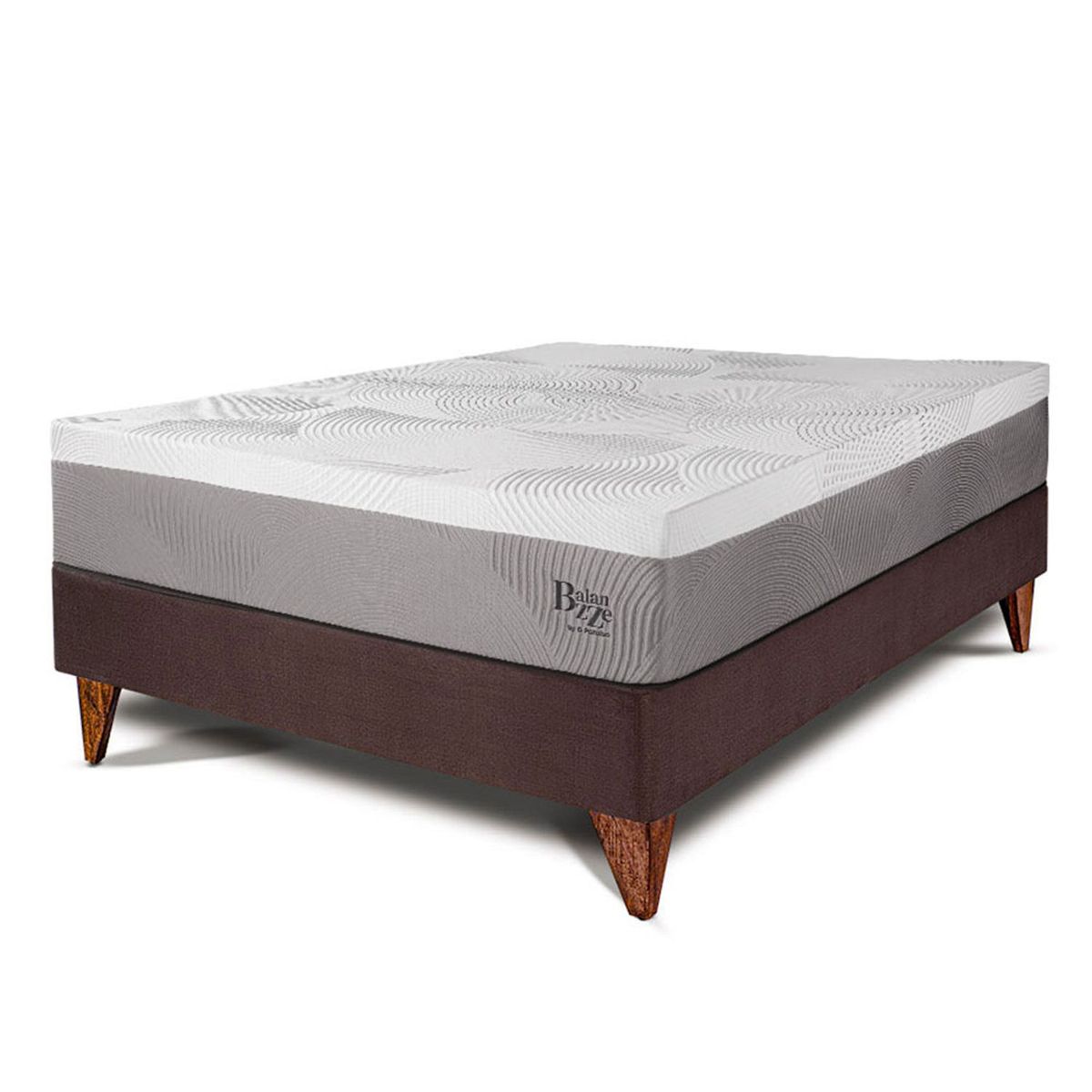 PARAISO - Cama Europea Balanzze 1.5 Plz + 1 Almohada Viscoelástica