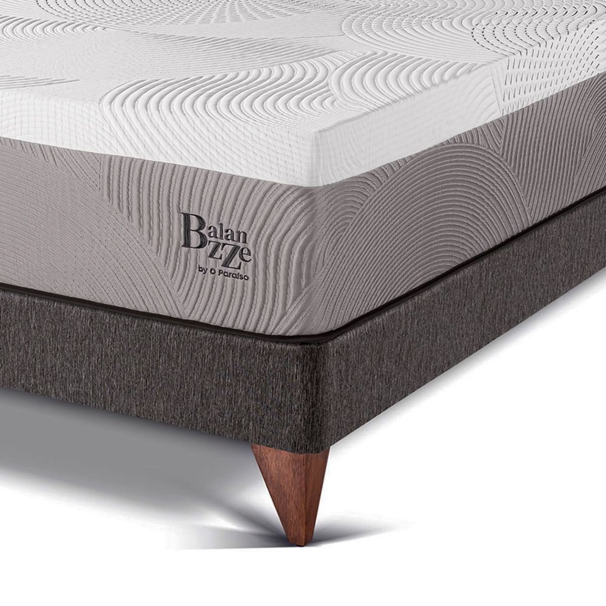 PARAISO - Cama Europea Balanzze 2 Plz + 2 Almohadas Viscoelásticas