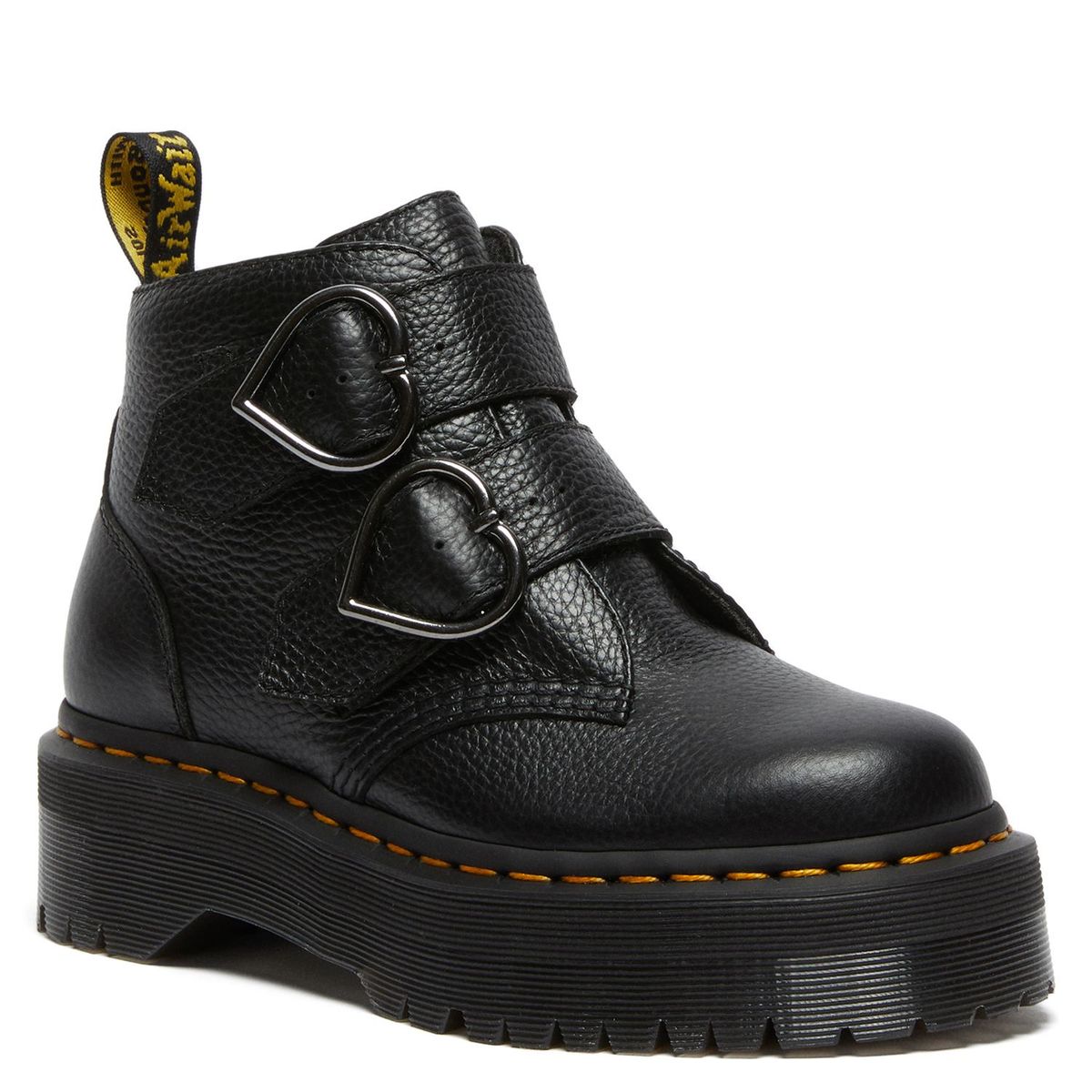 DR MARTENS - Botines Mujer Dr. Martens Devon Heart Black Aunt Sally