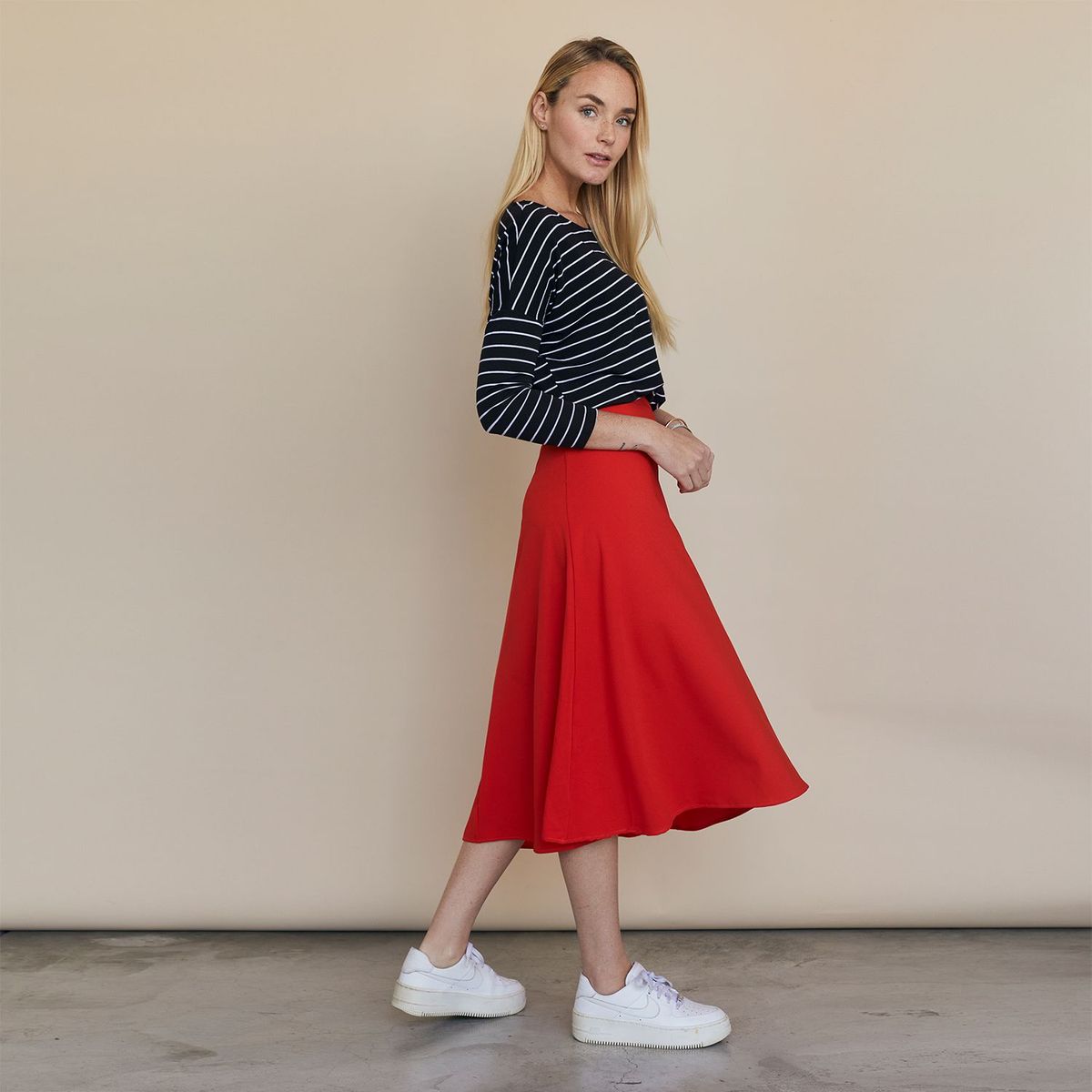 BLACK CHA CHA - Falda Campana Mujer