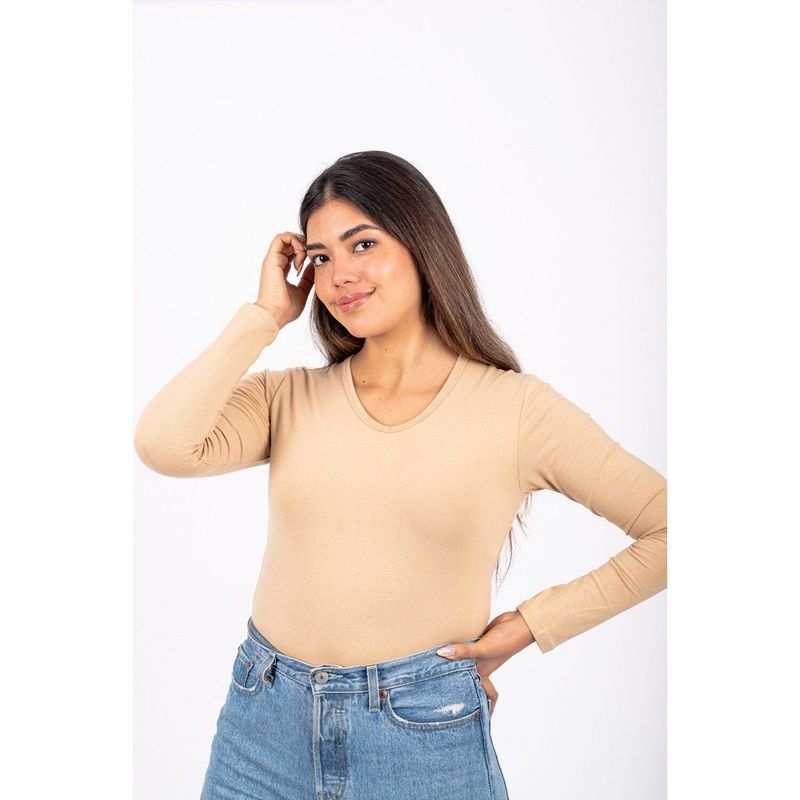  - Polo Manga Larga Mujer