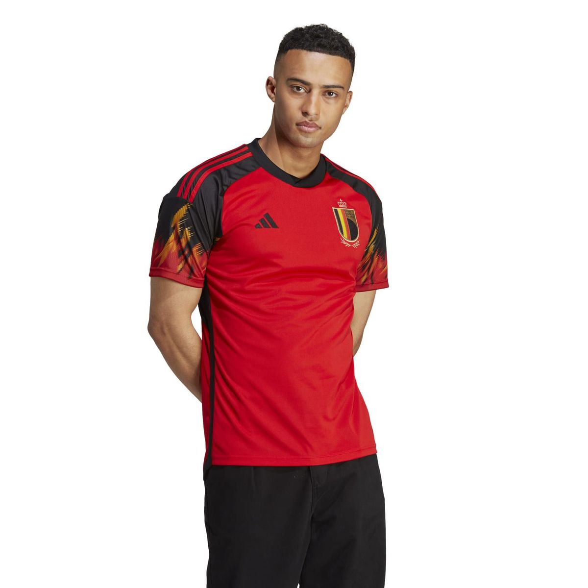 ADIDAS - Camiseta de Fútbol Titular Bélgica Aeroready Adidas Hombre