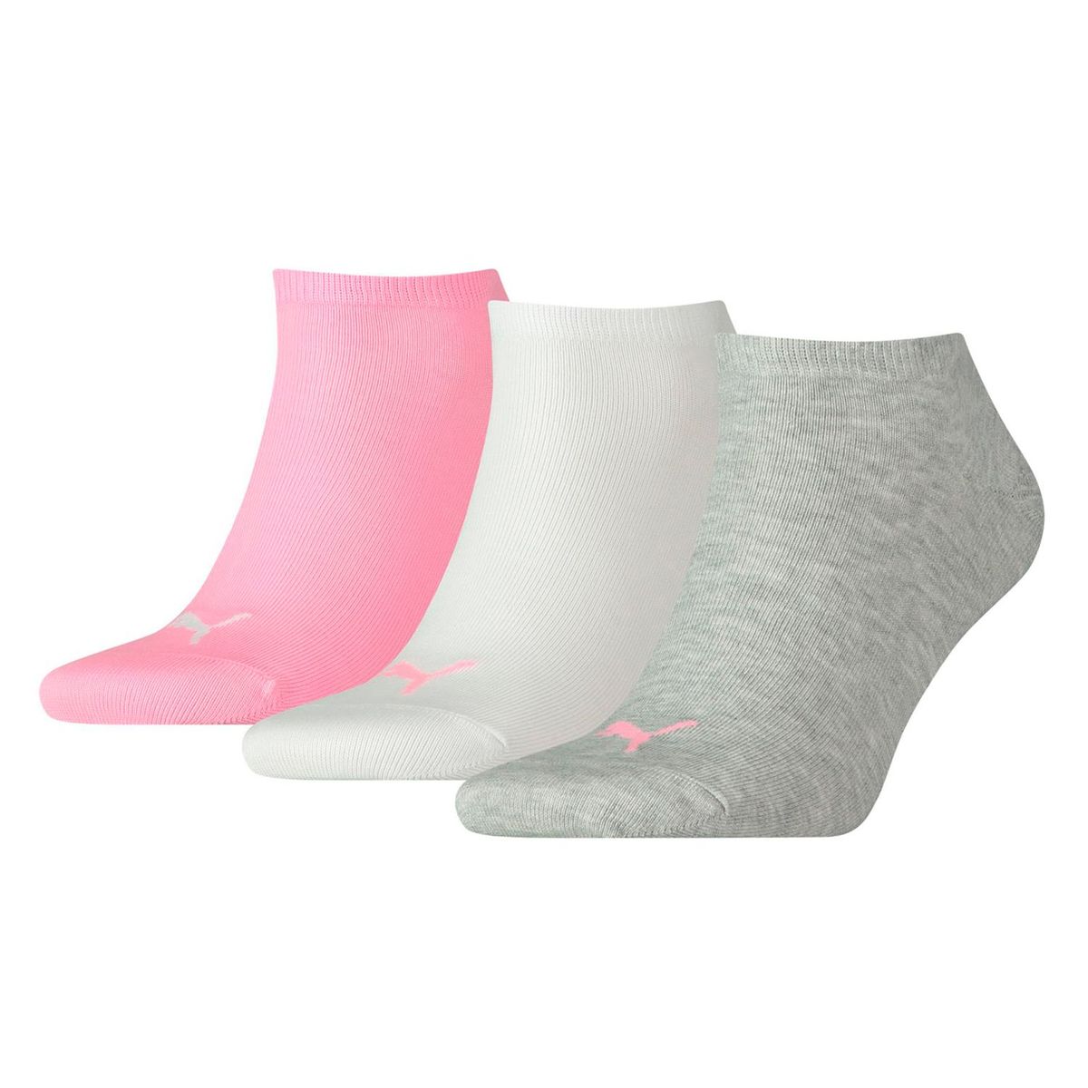 PUMA - Medias Deportivas Sneaker Plain 3P Mujer Puma