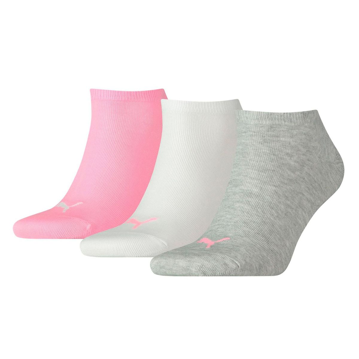 PUMA - Medias Deportivas Sneaker Plain 3P Mujer Puma