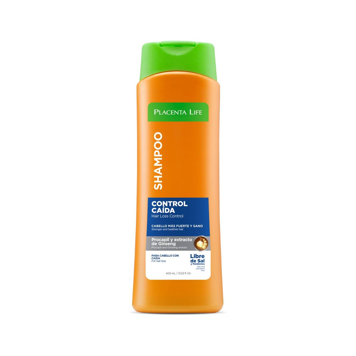 PLACENTA LIFE - Shampoo para Control Caída 400ml Placenta Life