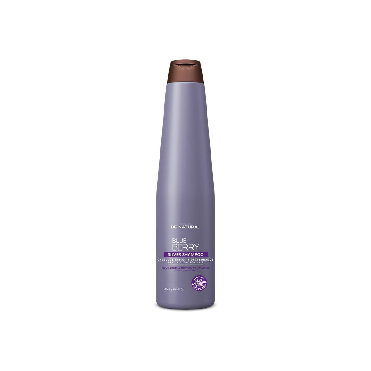 BE NATURAL - Shampoo Para Cabello Decolorados Blue Berry 350ml Be Natural